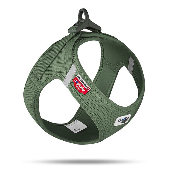 Curli Other - Curli Clasp Vest Air-Mesh Dog Harness XXX-Small 3XS Moss Green NWT Back Clip
